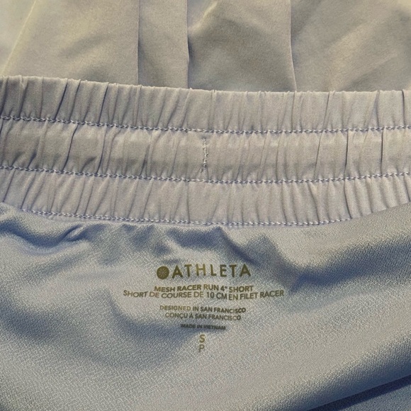 Athleta MESH RACER RUN MID RISE 4 SHORT - Picture 7 of 9